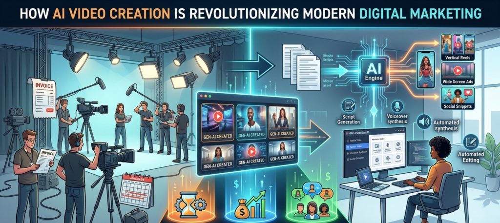 How AI Video Creation Is Revolutionizing Modern Digital Marketing
