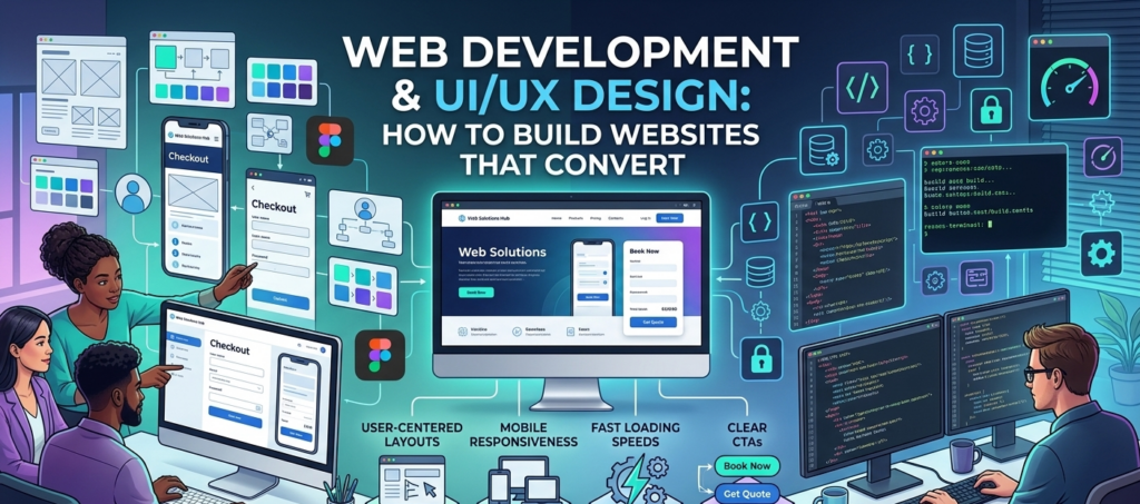 Web Development & UI/UX Design: How to Build Websites That Convert