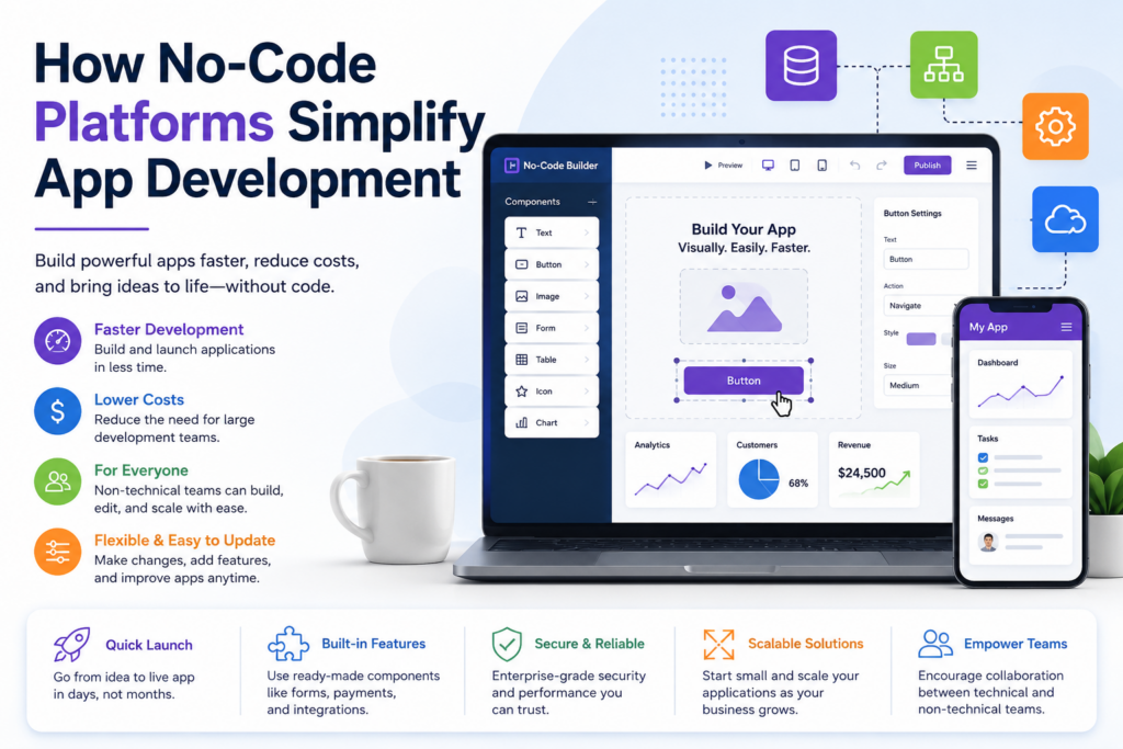 How No-Code Platforms Simplify App Development for Modern Businesses